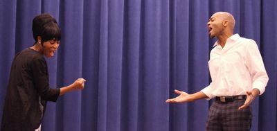 Valisia LeKae & Brandon Victor Dixon Photo