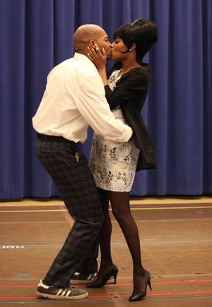 Brandon Victor Dixon & Valisia LeKae @ BroadwayWorld Brandon Victor Dixon & Valisia LeKae Photo