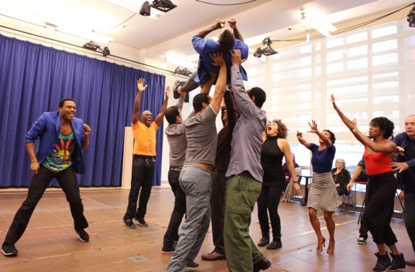 Photo Coverage: MOTOWN Cast Gives Performance Preview! Photo Coverage: MOTOWN Cast Gives Performance Preview! Image