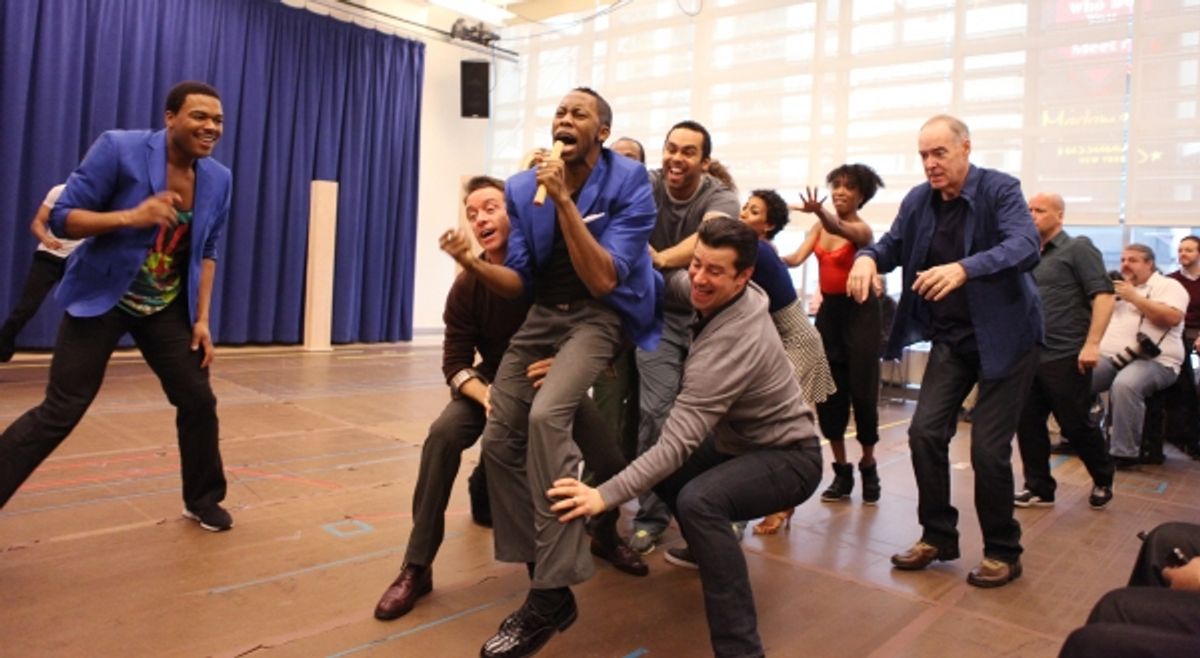 Eric LaJaun Summers & Compoany at MOTOWN Cast Gives Performance Preview!