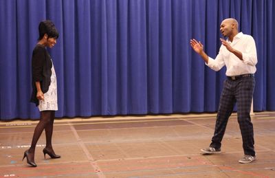 Brandon Victor Dixon & Valisia LeKae Photo