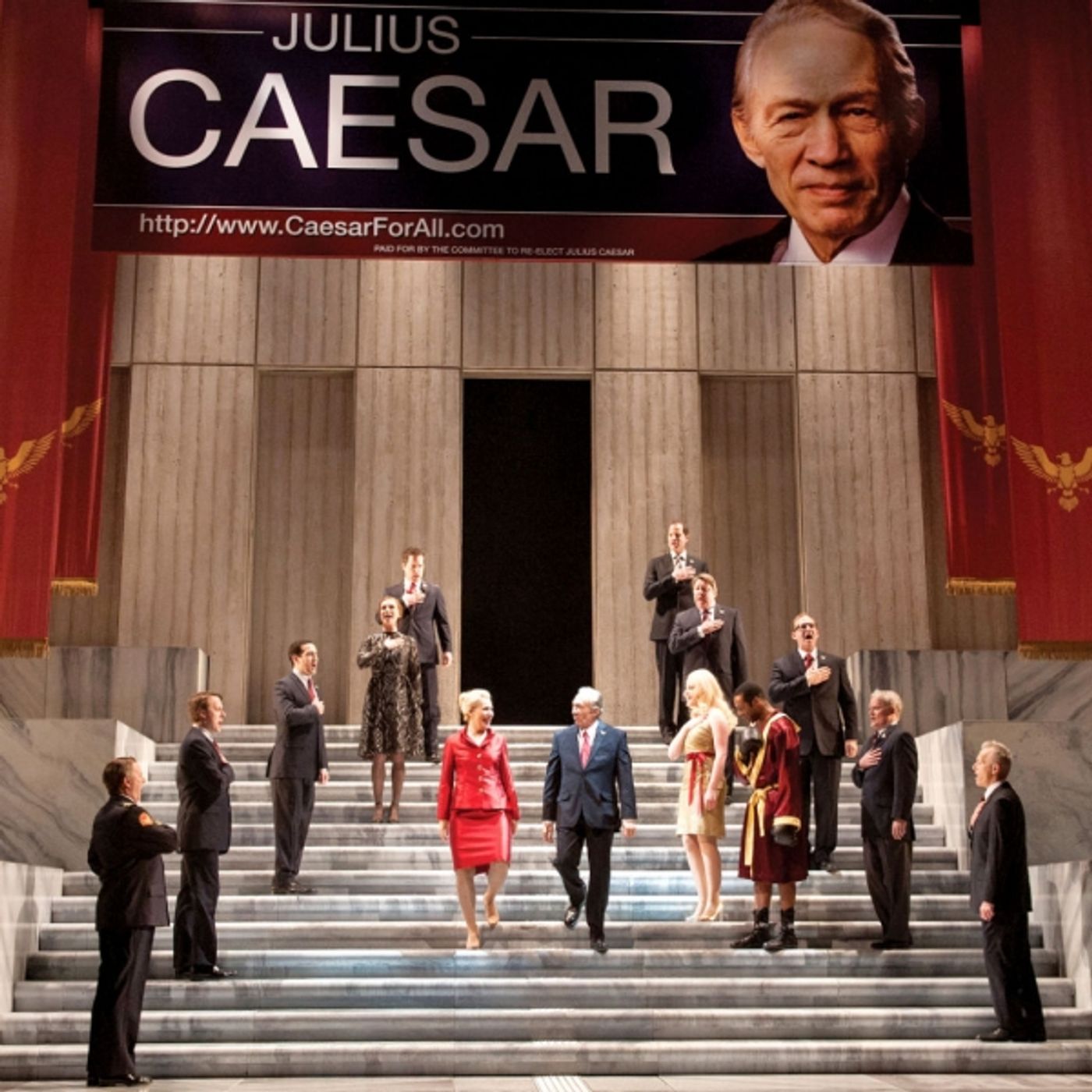 Photo Flash: First Look at David Darlow, John Light and More in CST's JULIUS CAESAR  Image