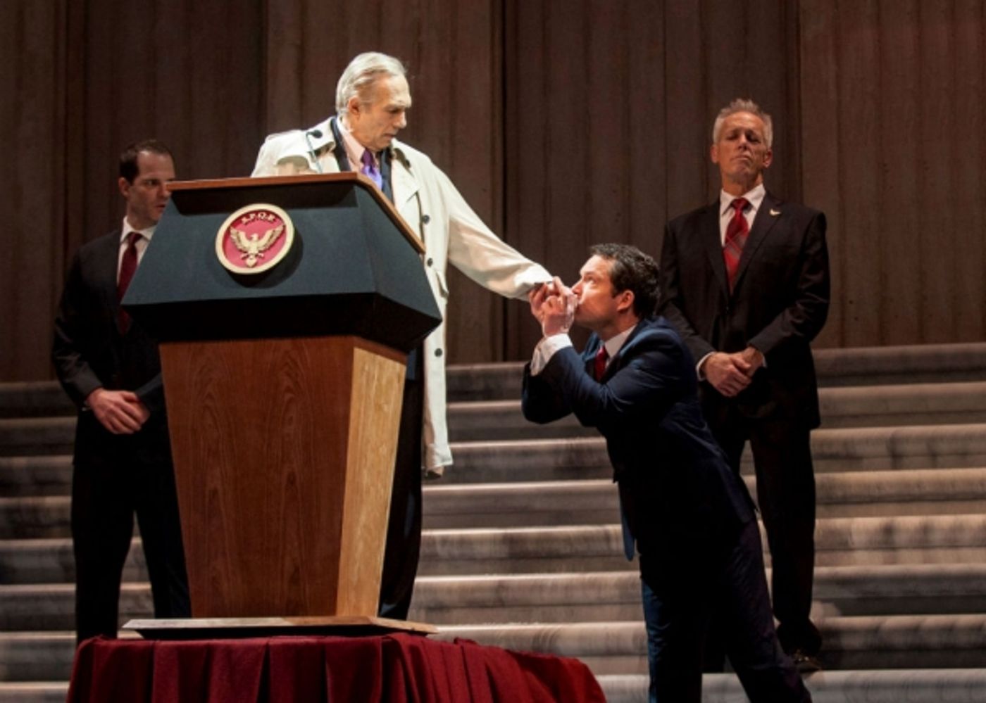 Photo Flash: First Look at David Darlow, John Light and More in CST's JULIUS CAESAR  Image