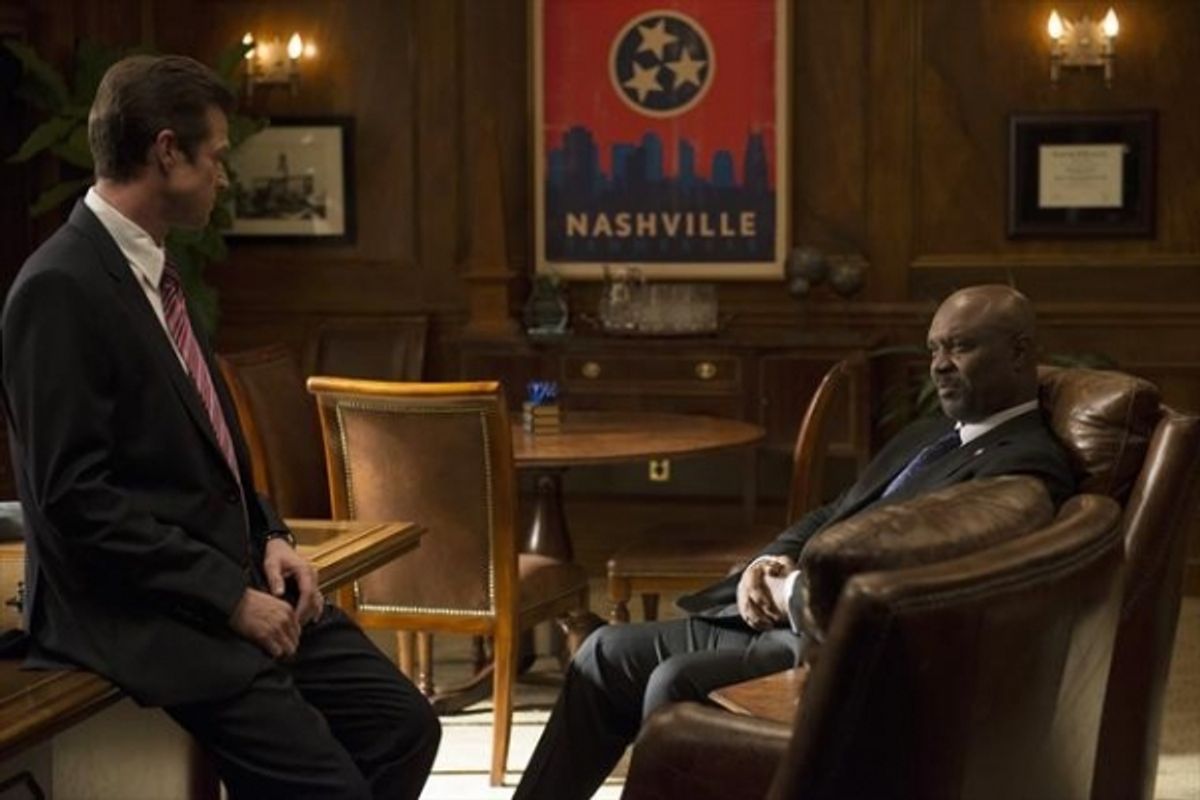 ERIC CLOSE, ROBERT RAY WISDOM at 