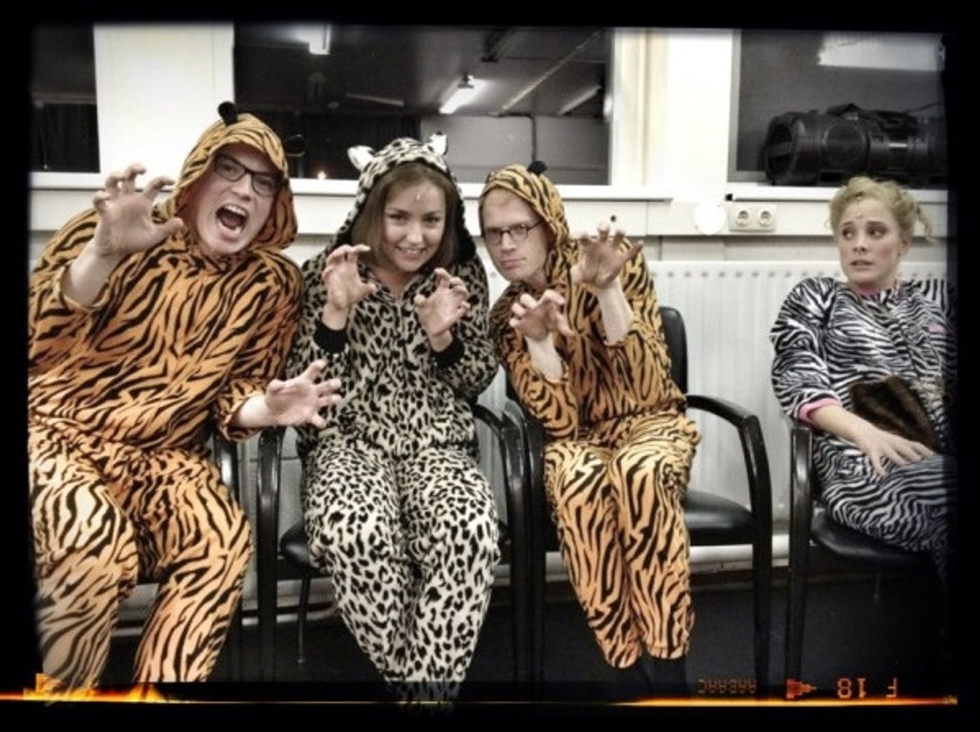 Photo Flash: Saturday Intermission Pics, Feb 9 - Broadway Snowman, ANNIE's Entourage, HAIR Does MOTOWN and More! Photo Flash: Saturday Intermission Pics, Feb 9 - Broadway Snowman, ANNIE's Entourage, HAIR Does MOTOWN and More! Image