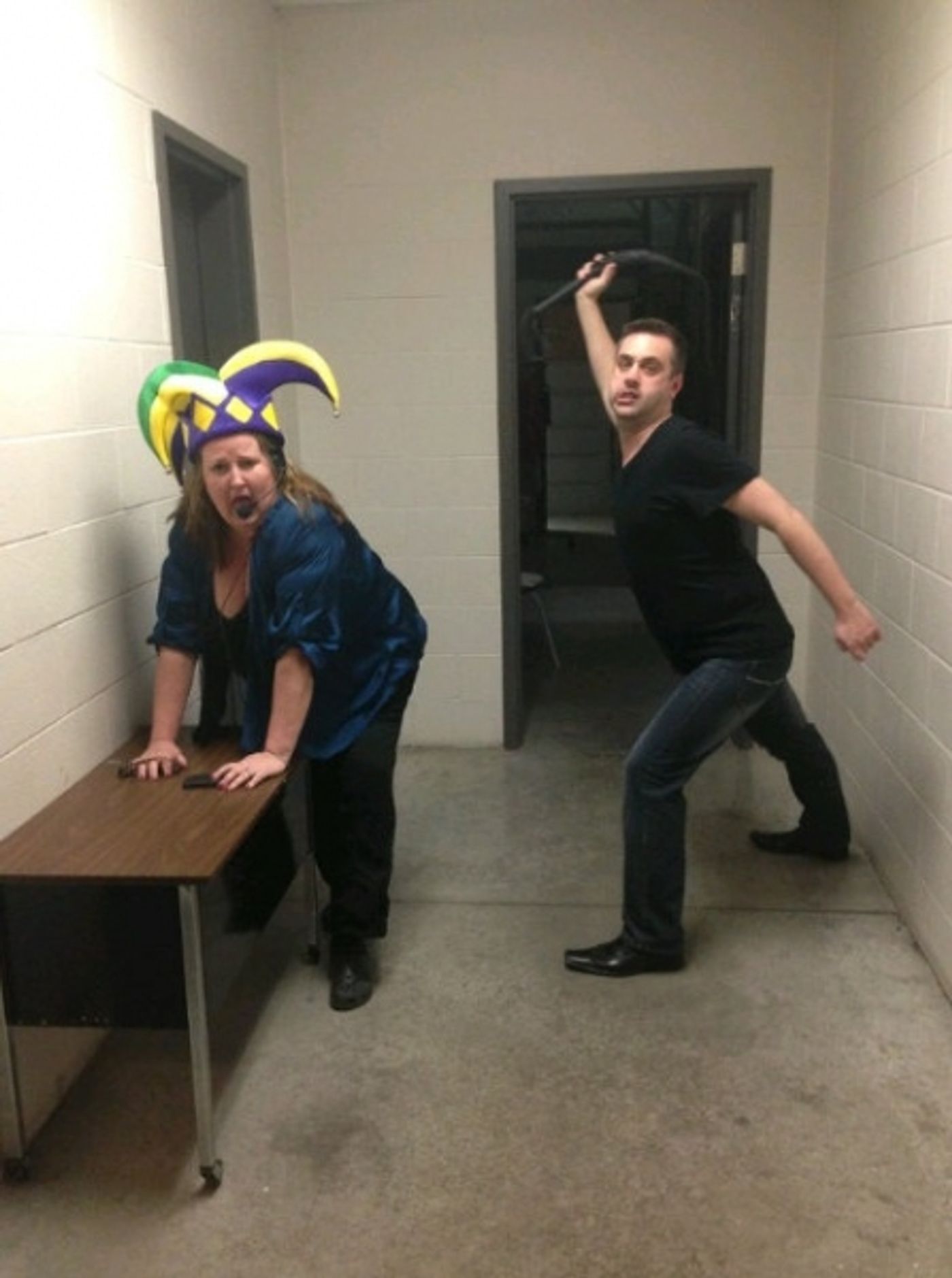 Photo Flash: Saturday Intermission Pics, Feb 9 - Broadway Snowman, ANNIE's Entourage, HAIR Does MOTOWN and More! Photo Flash: Saturday Intermission Pics, Feb 9 - Broadway Snowman, ANNIE's Entourage, HAIR Does MOTOWN and More! Image