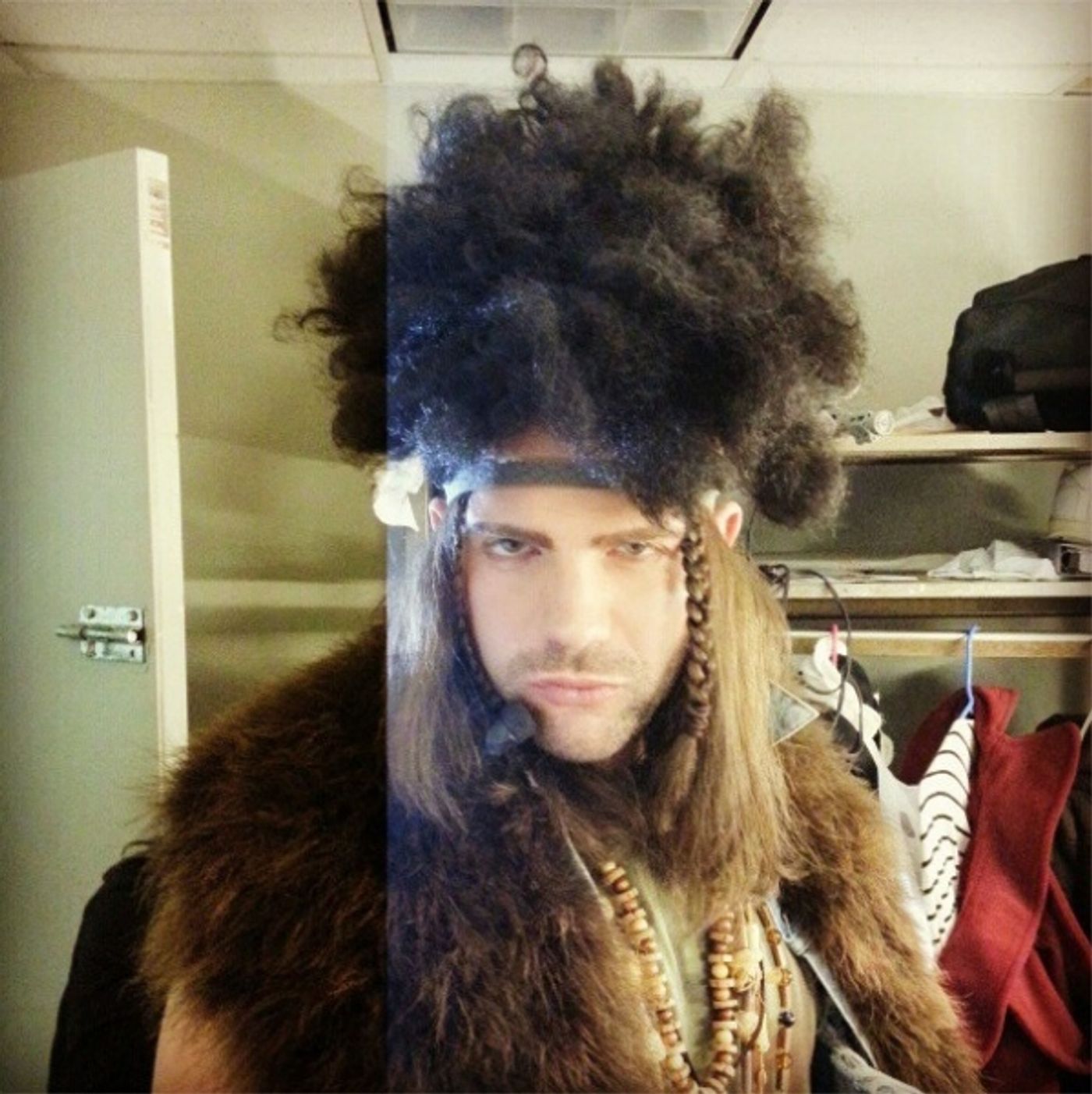 Photo Flash: Saturday Intermission Pics, Feb 9 - Broadway Snowman, ANNIE's Entourage, HAIR Does MOTOWN and More! Photo Flash: Saturday Intermission Pics, Feb 9 - Broadway Snowman, ANNIE's Entourage, HAIR Does MOTOWN and More! Image