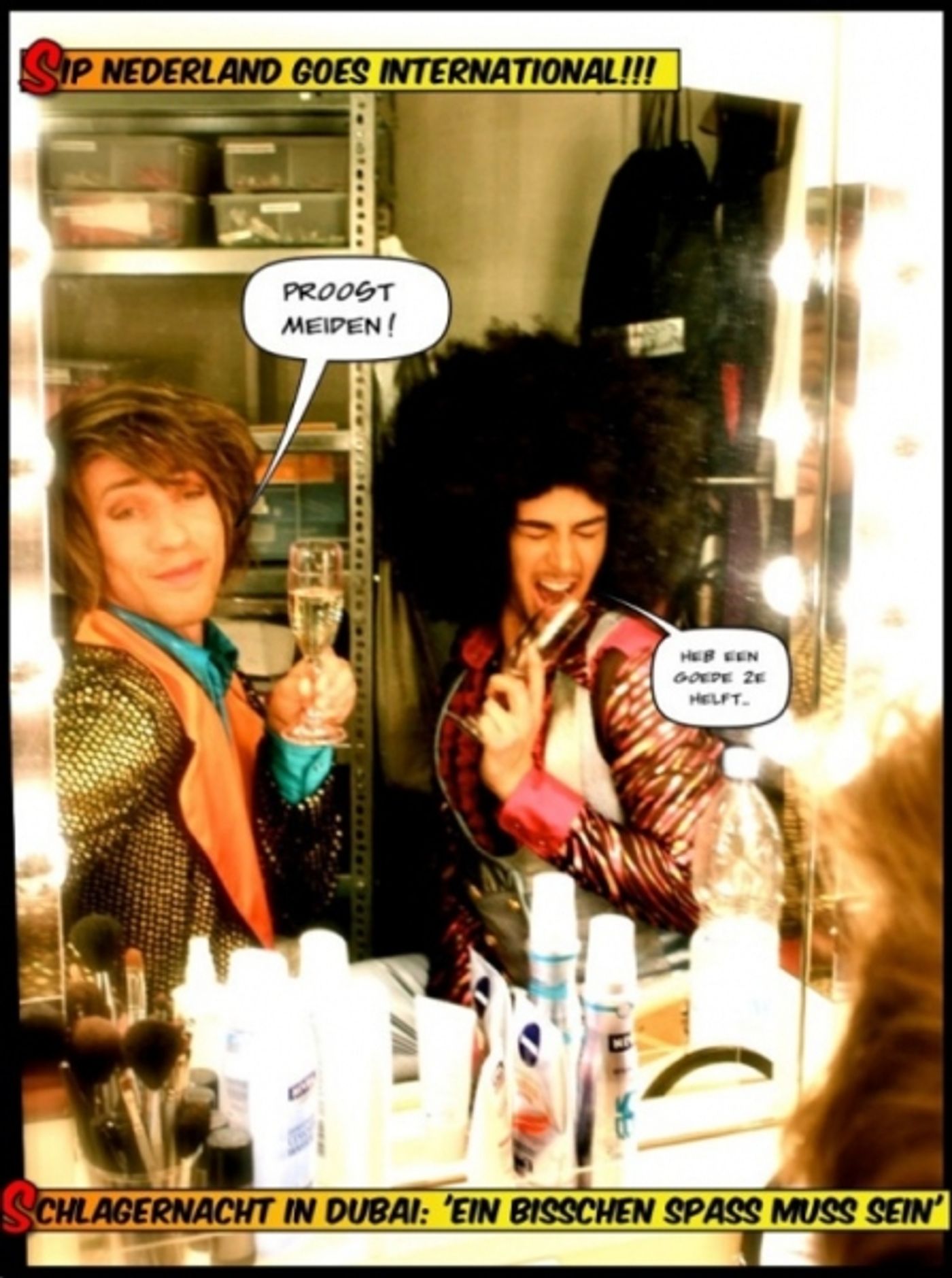 Photo Flash: Saturday Intermission Pics, Feb 9 - Broadway Snowman, ANNIE's Entourage, HAIR Does MOTOWN and More! Photo Flash: Saturday Intermission Pics, Feb 9 - Broadway Snowman, ANNIE's Entourage, HAIR Does MOTOWN and More! Image