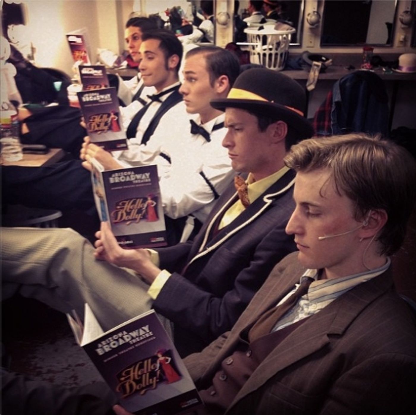 Photo Flash: Saturday Intermission Pics, Feb 9 - Broadway Snowman, ANNIE's Entourage, HAIR Does MOTOWN and More! Photo Flash: Saturday Intermission Pics, Feb 9 - Broadway Snowman, ANNIE's Entourage, HAIR Does MOTOWN and More! Image