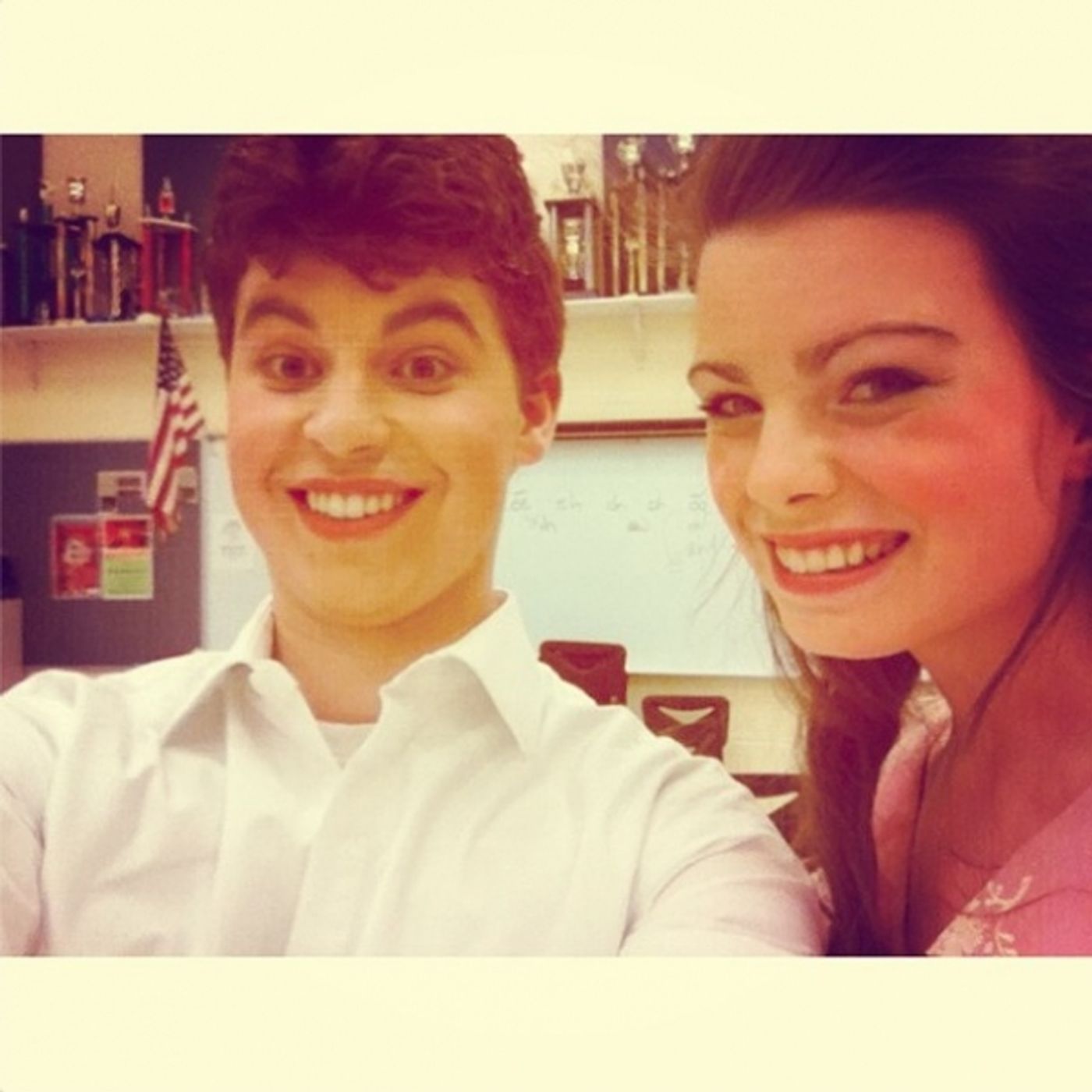 Photo Flash: Saturday Intermission Pics, Feb 9 - Broadway Snowman, ANNIE's Entourage, HAIR Does MOTOWN and More! Photo Flash: Saturday Intermission Pics, Feb 9 - Broadway Snowman, ANNIE's Entourage, HAIR Does MOTOWN and More! Image