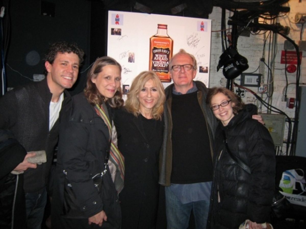 Madison Dirks, Amy Morton, Judith Light, Tracy Letts, Carrie Coon at 