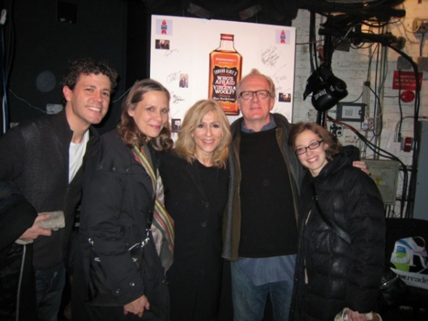 Photo Flash: Judith Light Visits WHO'S AFRAID OF VIRGINIA WOOLF?  Image
