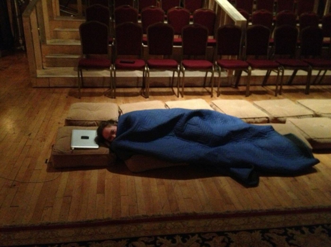 Photo Flash: Saturday Intermission Pics, Feb 9, Part 2 - CINDERELLA's Greg Hildreth & Santino Fontana, THE LION KING's Knitting Club and More!  Image