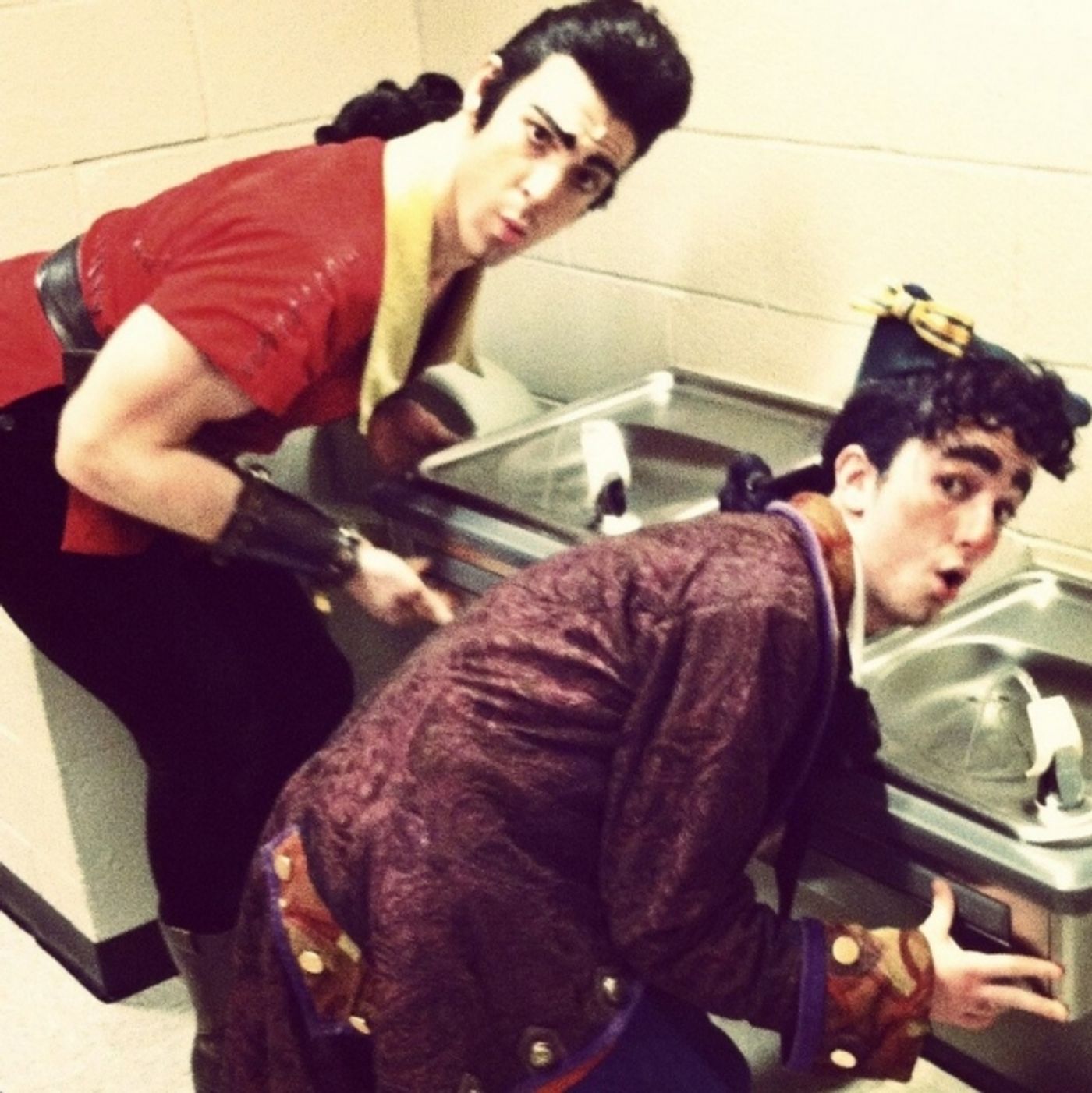 Photo Flash: Saturday Intermission Pics, Feb 9, Part 2 - CINDERELLA's Greg Hildreth & Santino Fontana, THE LION KING's Knitting Club and More!  Image