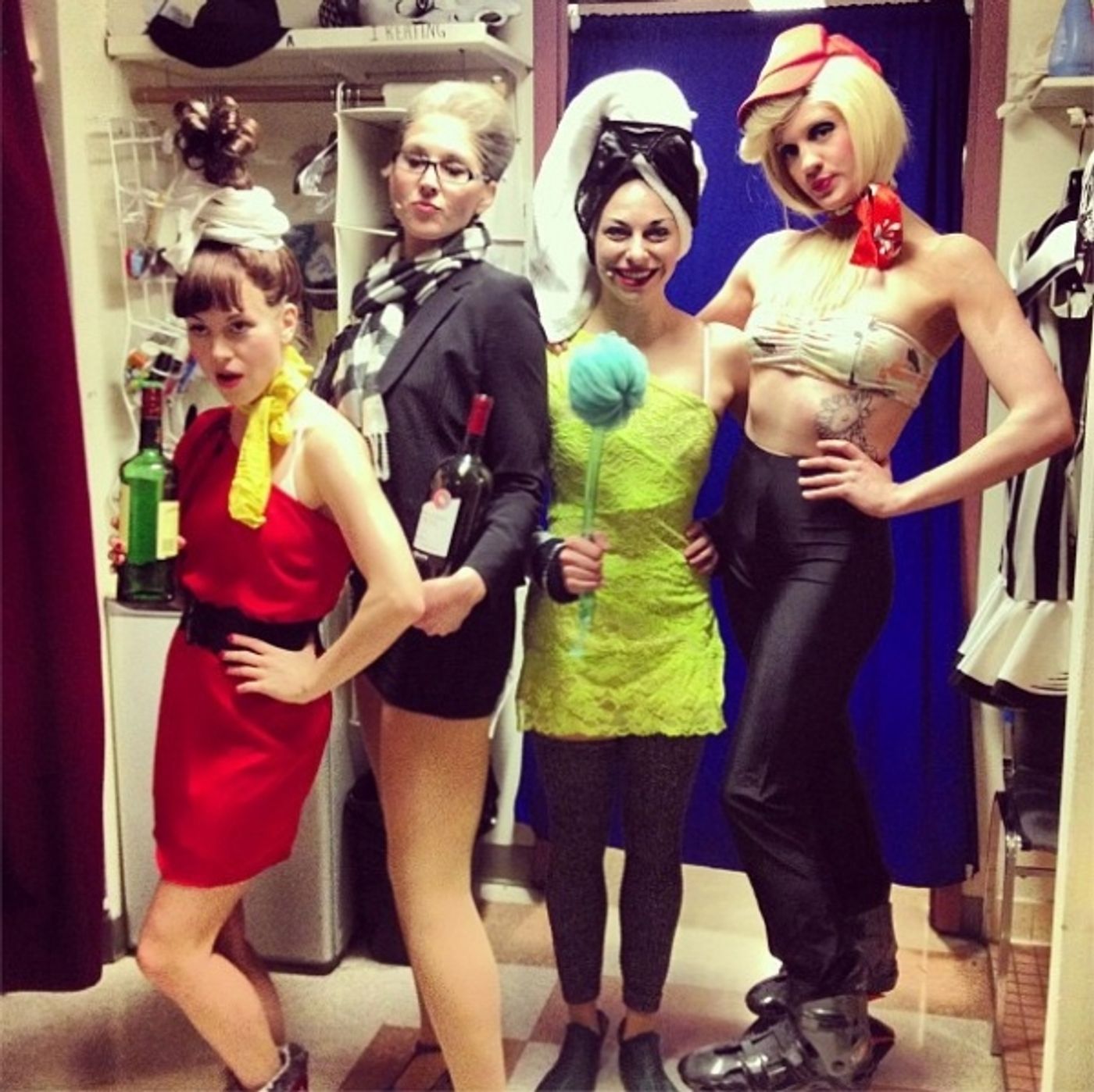 Photo Flash: Saturday Intermission Pics, Feb 9, Part 2 - CINDERELLA's Greg Hildreth & Santino Fontana, THE LION KING's Knitting Club and More!  Image