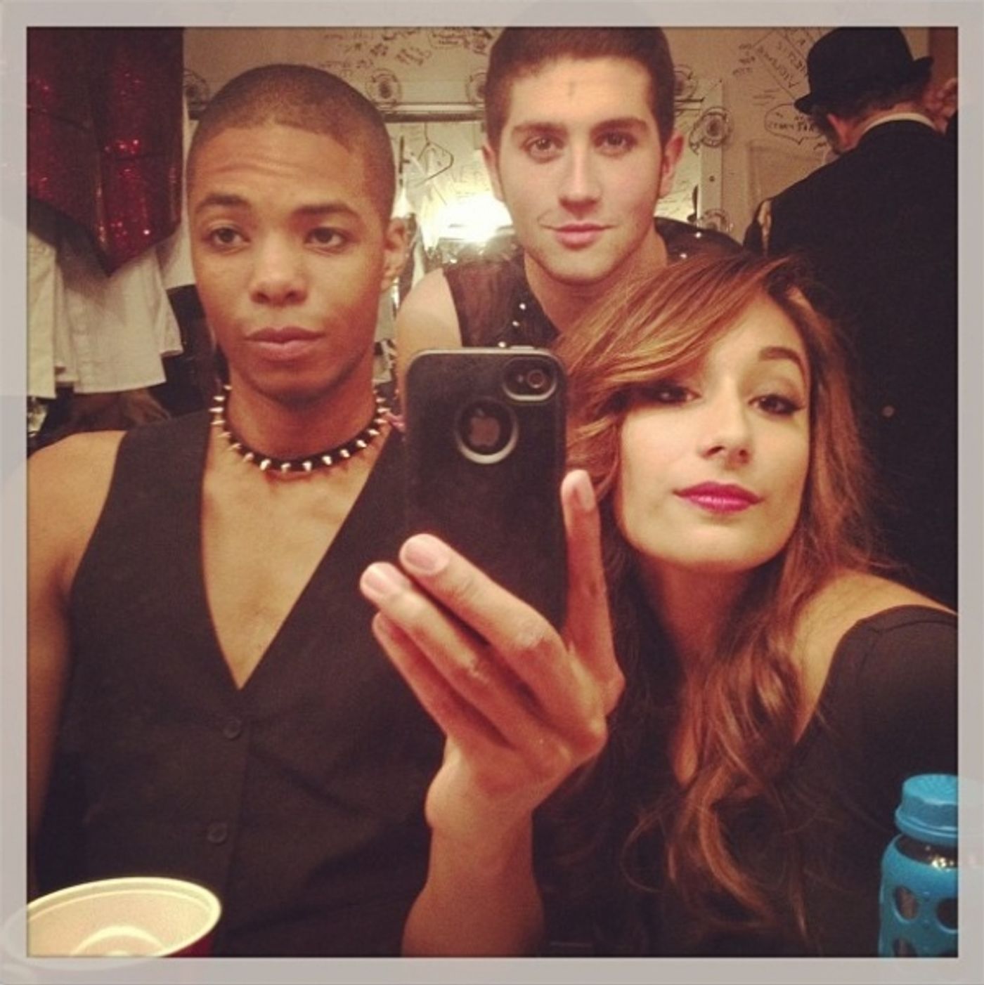 Photo Flash: Saturday Intermission Pics, Feb 9, Part 2 - CINDERELLA's Greg Hildreth & Santino Fontana, THE LION KING's Knitting Club and More!  Image