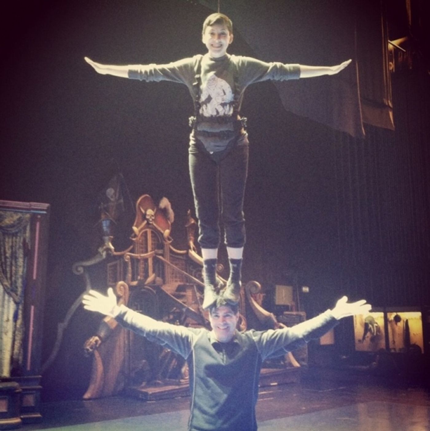 Photo Flash: Saturday Intermission Pics, Feb 9, Part 2 - CINDERELLA's Greg Hildreth & Santino Fontana, THE LION KING's Knitting Club and More!  Image