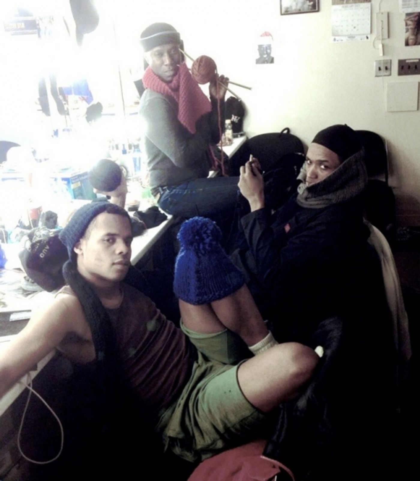 Photo Flash: Saturday Intermission Pics, Feb 9, Part 2 - CINDERELLA's Greg Hildreth & Santino Fontana, THE LION KING's Knitting Club and More!  Image