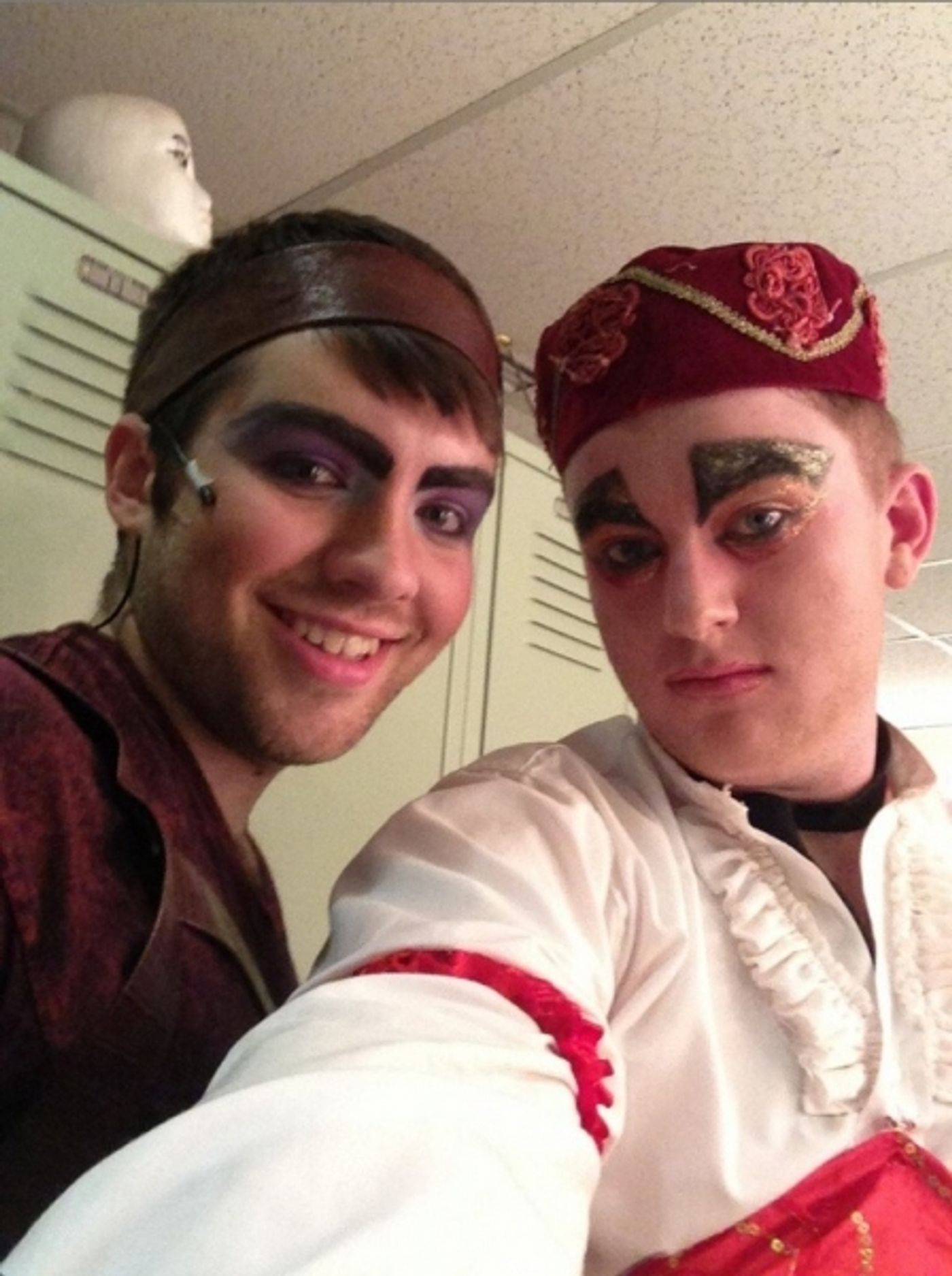 Photo Flash: Saturday Intermission Pics, Feb 9, Part 2 - CINDERELLA's Greg Hildreth & Santino Fontana, THE LION KING's Knitting Club and More!  Image