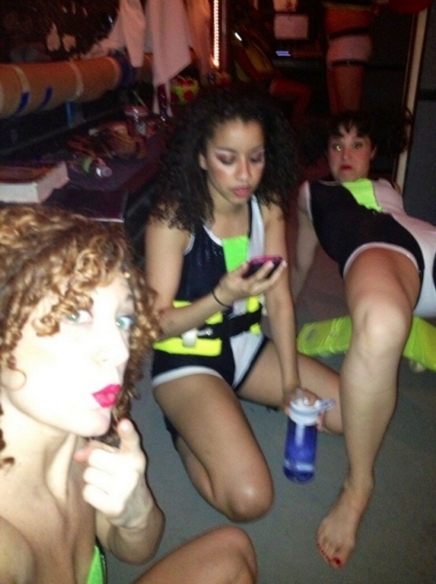 Photo Flash: Saturday Intermission Pics, Feb 9, Part 2 - CINDERELLA's Greg Hildreth & Santino Fontana, THE LION KING's Knitting Club and More!  Image