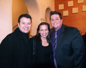 Troy Magino, Darcie Roberts, and T.J. Dawson Photo