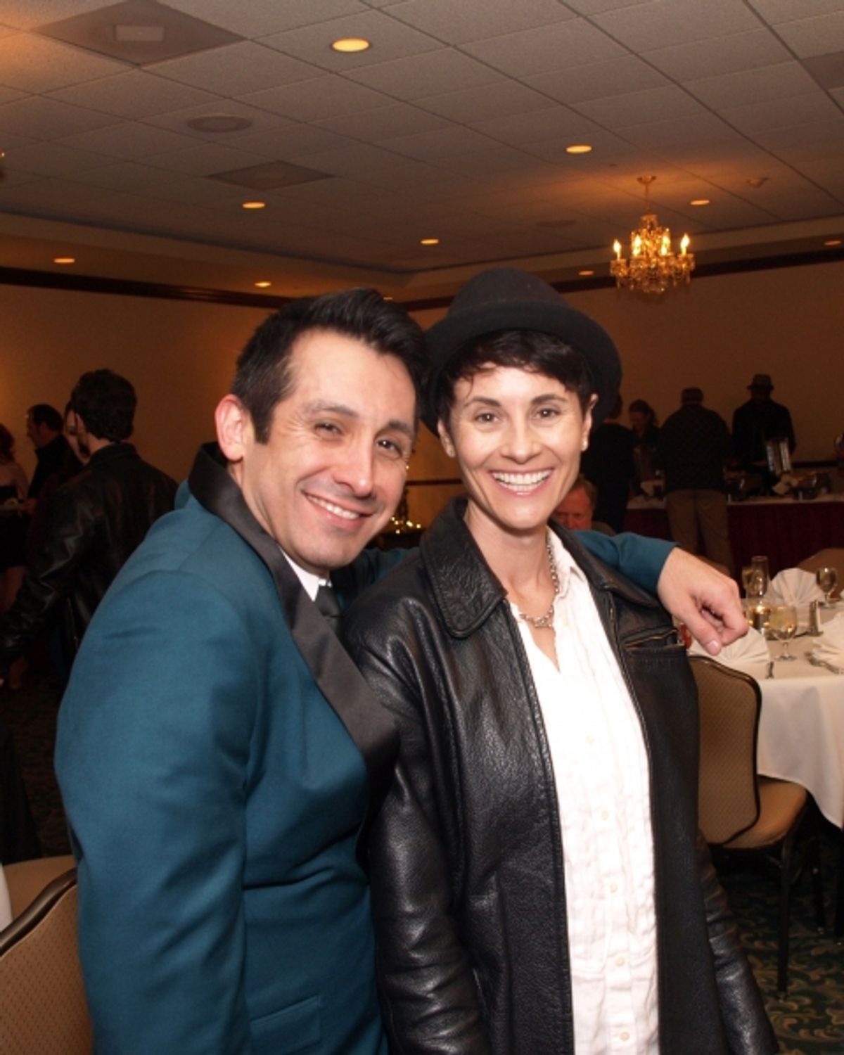 Venny Carranza and Beth Malone at 