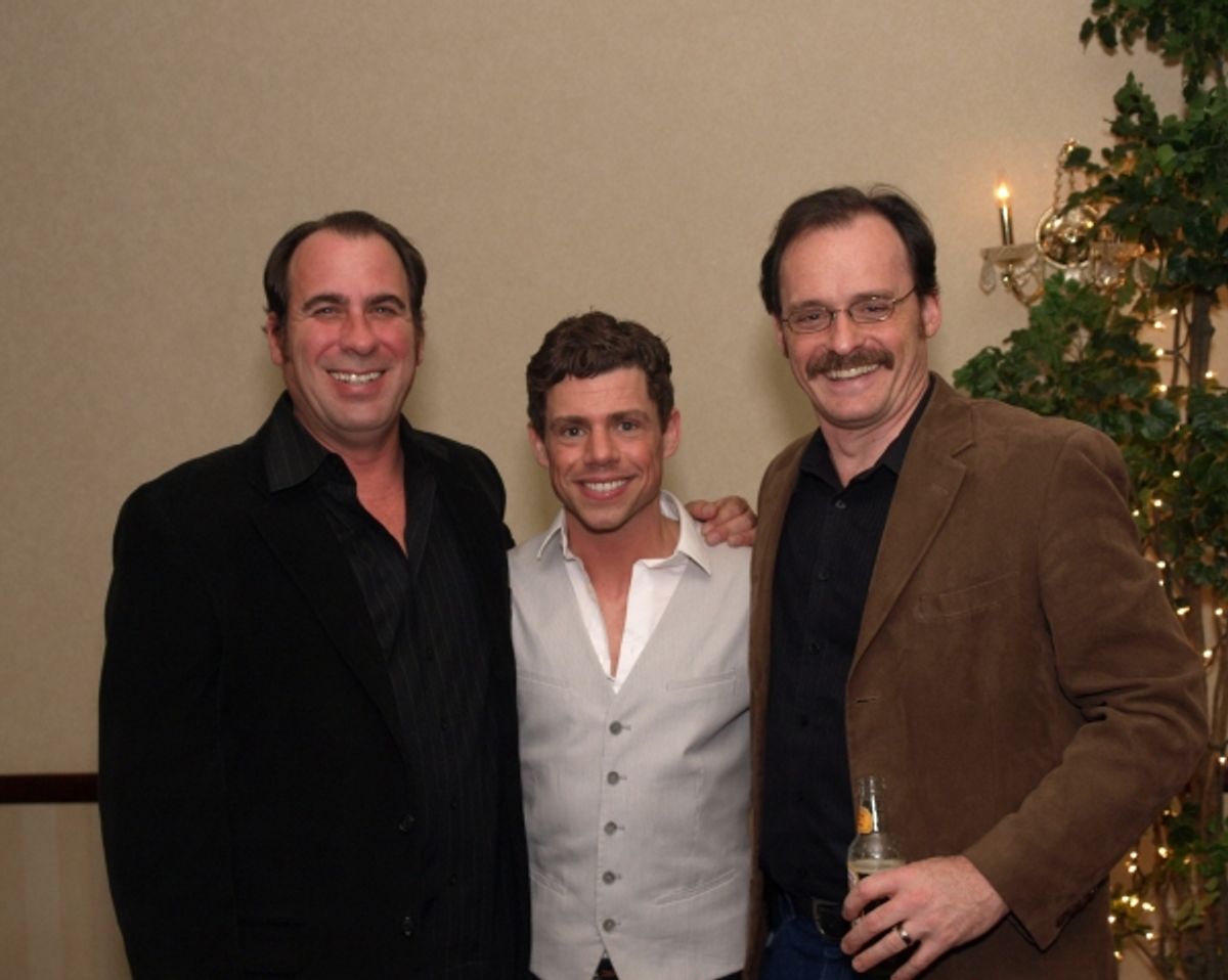 David Kirk Grant, Ciaran McCarthy, and Christopher Guilmet at 