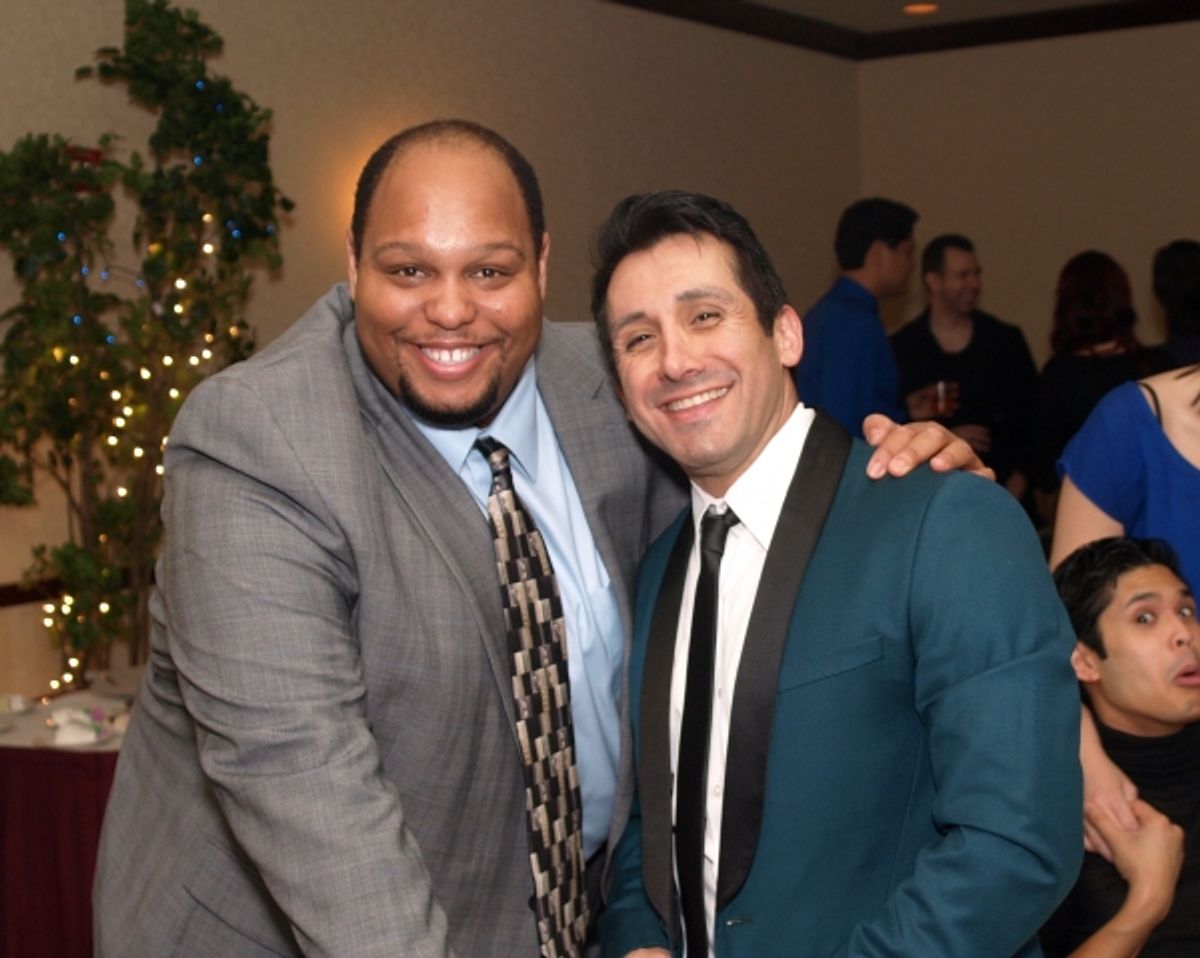 Arthur Ross and Venny Carranza at 