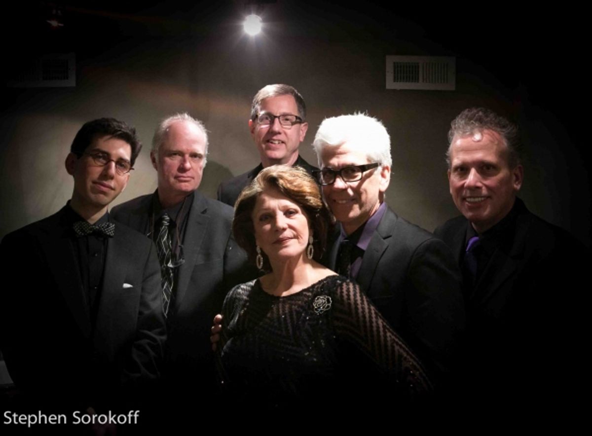 Aaron Weinstein, John Hart, Tom Hubbard Steve Bakunas, Billy Stritch, Linda Lavin at 