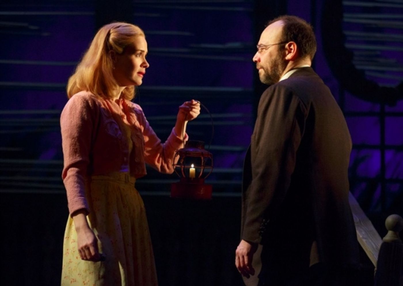 Photo Flash: First Look at Danny Burstein and Sarah Paulson in TALLEY'S FOLLY!  Image