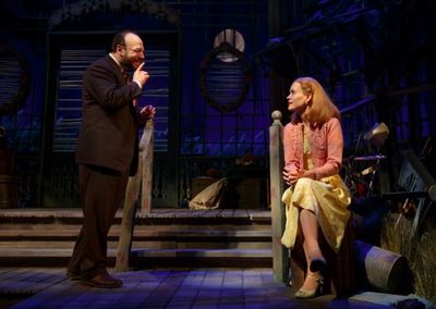 Danny Burstein, Sarah Paulson Photo