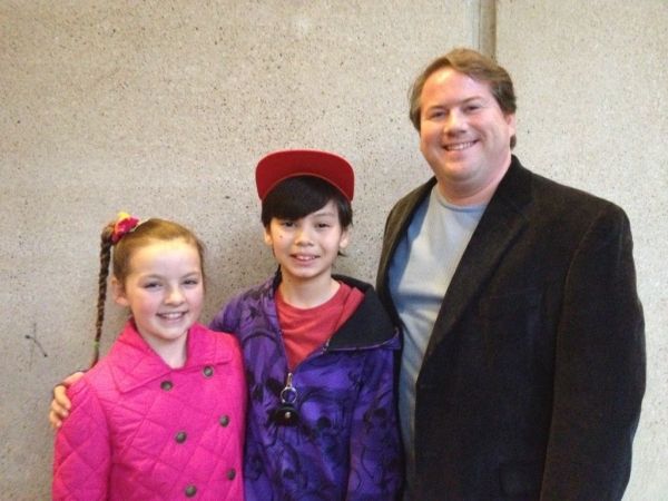 Carter Sayle of Stage Door Designs with Sam Poon and Maria Knasel Photo