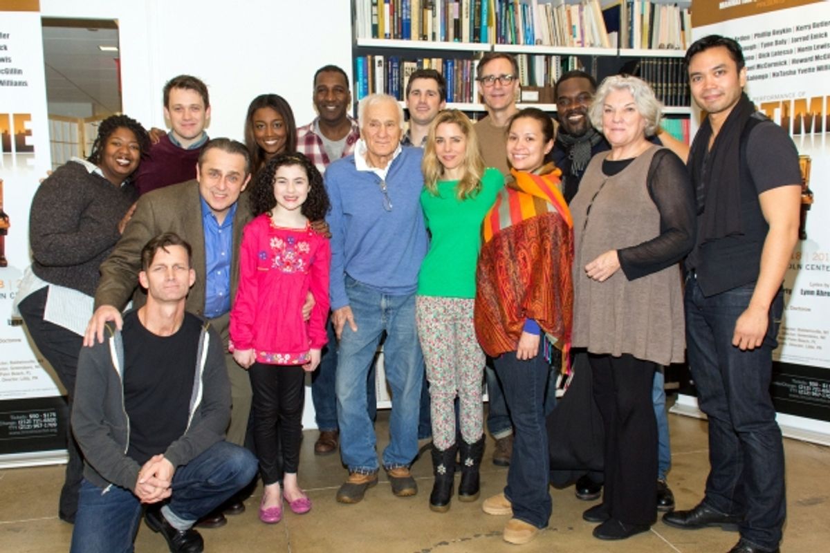 B: NaTasha Yvette Williams, Michael Arden, Patina Miller, Norm Lewis, Matt Cavenaugh, Howard McGillin, Philip Boykin, Jose Llana, F: Jarrod Emick, Michael McCormick, Lilla Crawford, Dick Latessa, Kerry Butler, Lea Salonga, Tyne Daly at 