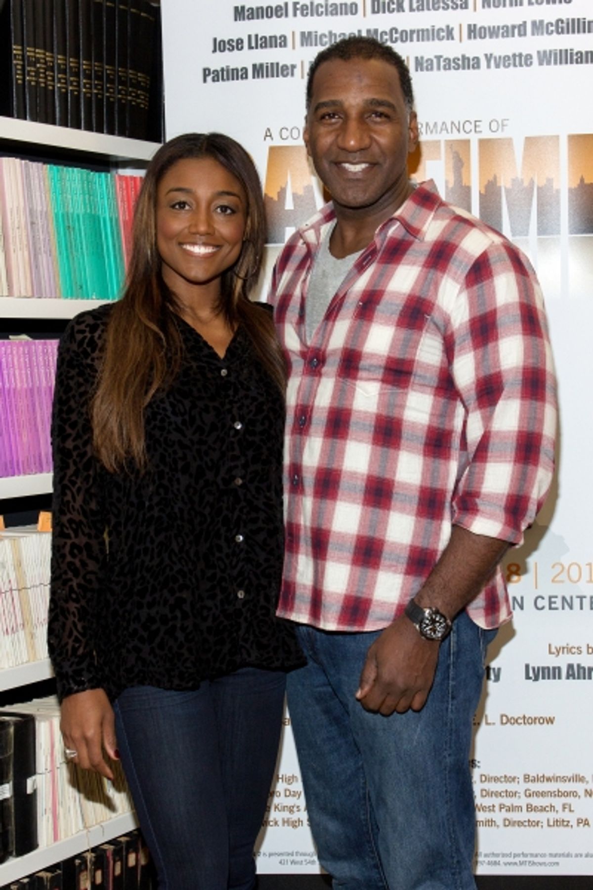 Patina Miller, Norm Lewis at 