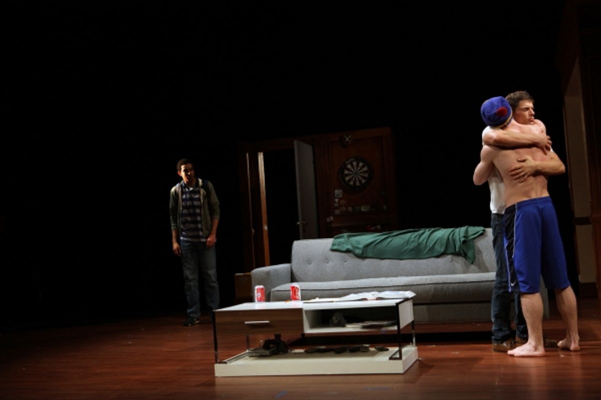 Kobi Libii, David Hull and Matt Lauria  at 