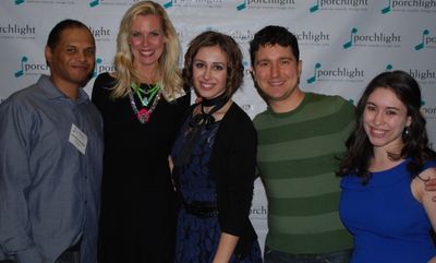 Gerald Richardson, Heather Townsend, Chelsea Morgan, Jason Richards, and dramaturg, D Photo