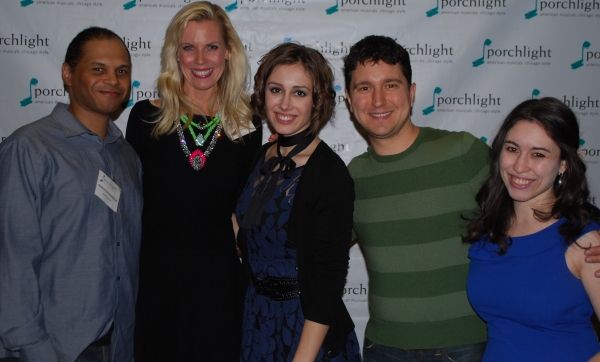 Gerald Richardson, Heather Townsend, Chelsea Morgan, Jason Richards, and dramaturg, D Photo