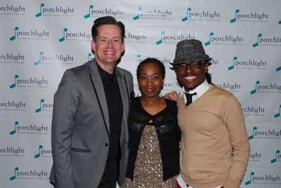 Rob Lindley, Alexis J. Rogers, and Jaret Landon Photo