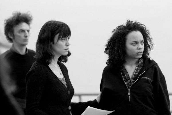 John Keating (Father Francis), Maggie Siff (Beatrice) and Michelle Beck (Hero) Photo