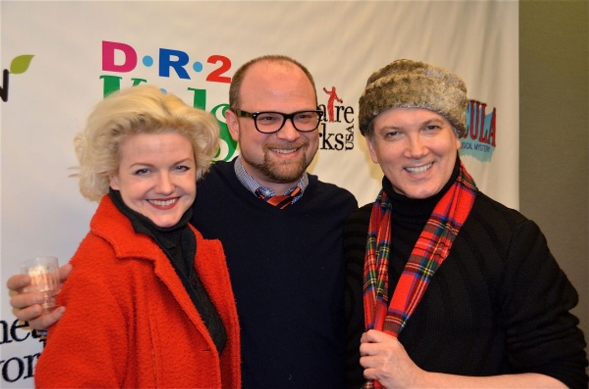 Alison Fraser, Carl Andress (Director), Charles Busch (Book) at 