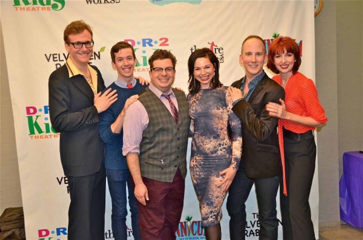 The Cast: Abe Goldfarb, John Garry, Robert Anthony Jones, Ashley Campana, Prescott Seymour, Erin Maguire at 