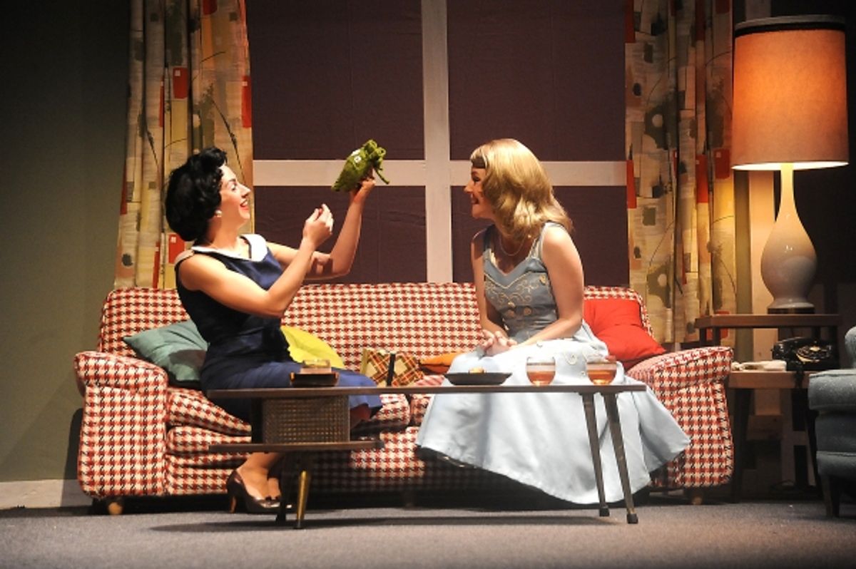 Karen Slack and C. Kelly Leo at 