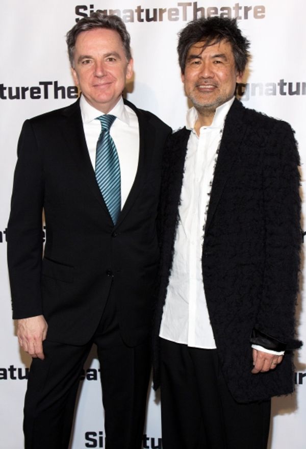 James Houghton, David Henry Hwang Photo