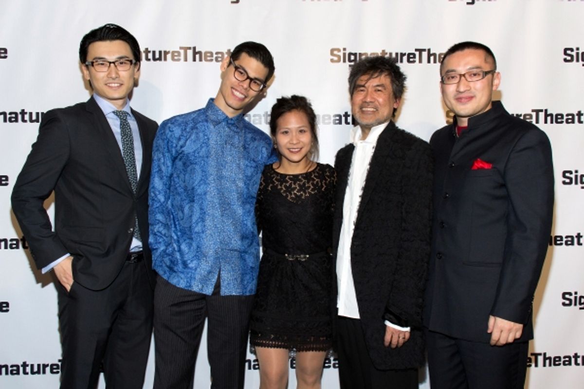 Yueken Wu, Ruy Iskandar, May Adrales, David Henry Hwang, Huang Rao at 