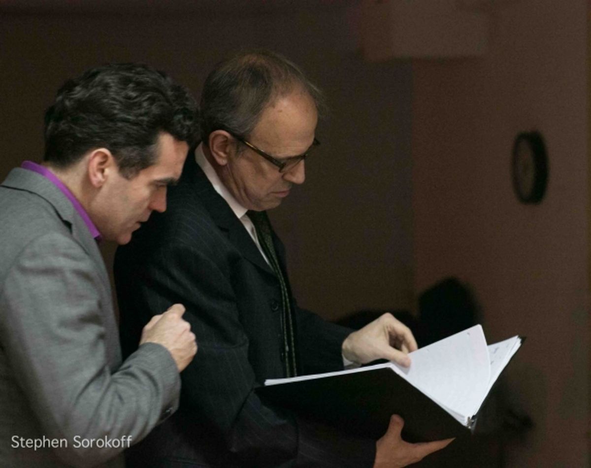 Brian d'Arcy James & Ross Patterson, music director at 