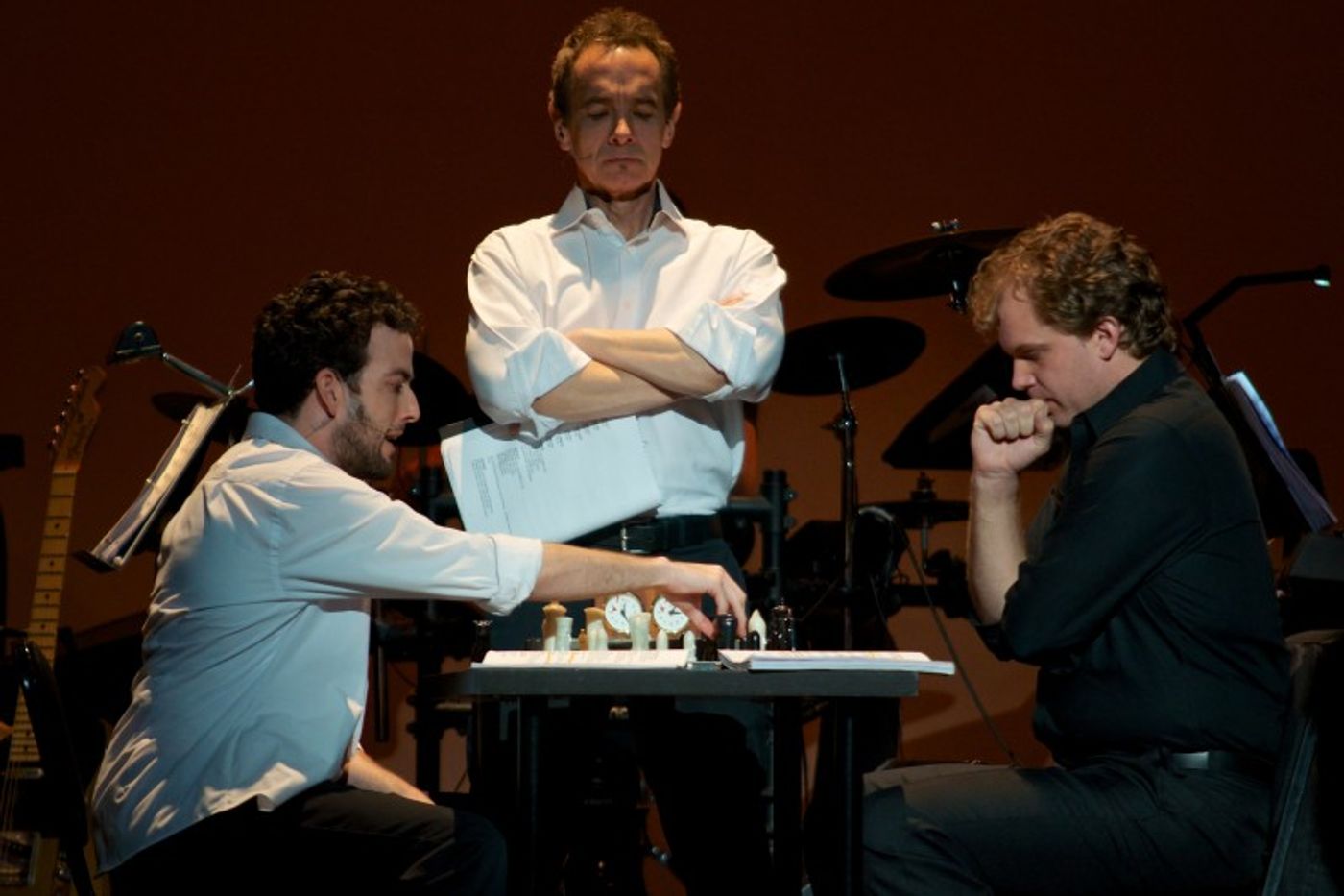 Photo Flash: First Look at Dan Callaway, Shannon Warne and More in Musical Theatre Guild's CHESS  Image