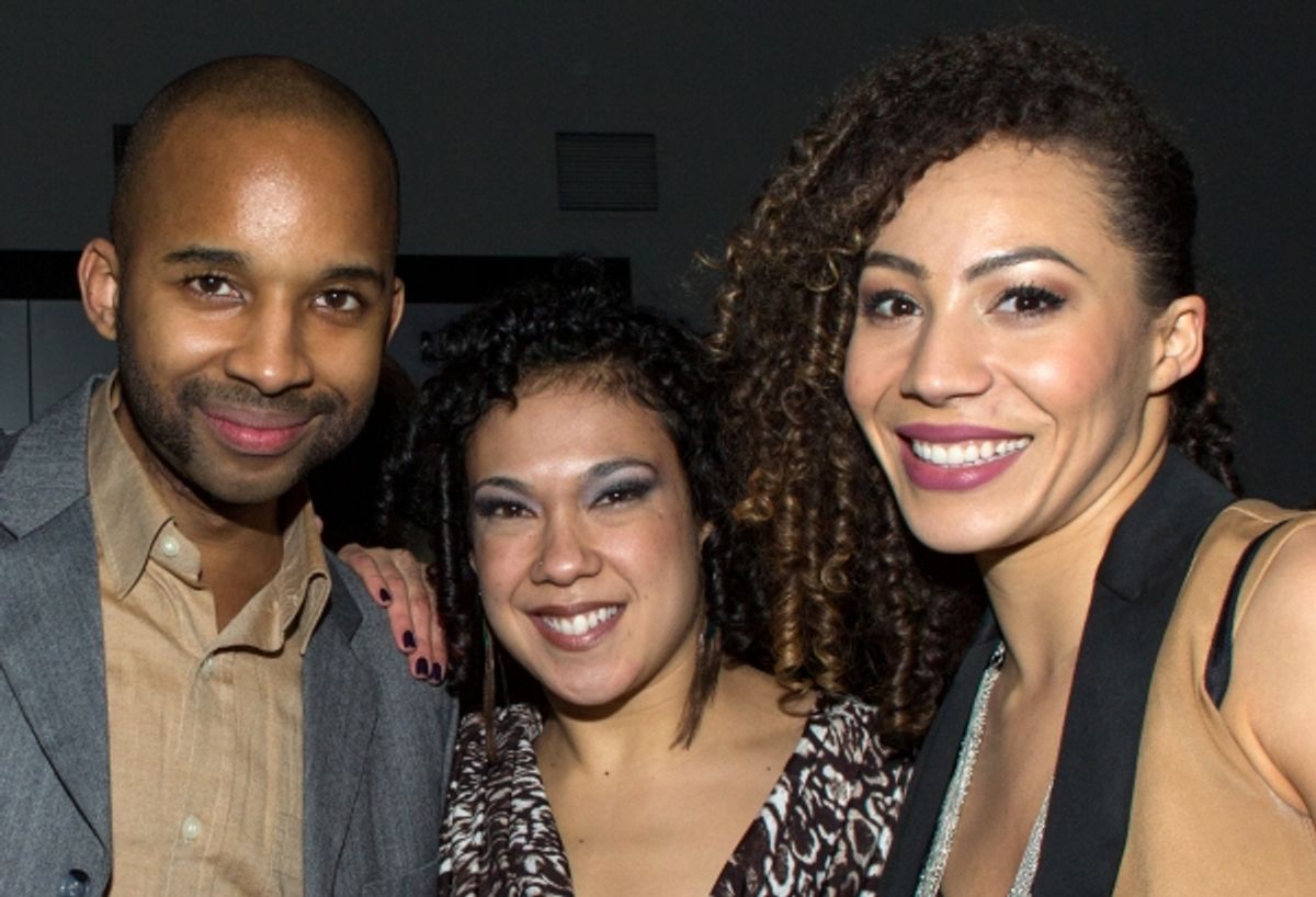 Antuan Raimone, Rosie Lani Fiedelman, Afra Hines at 