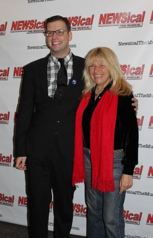 Producer Tom D'Angora and Robin Byrd @ BroadwayWorld Producer Tom D'Angora and Robin Byrd Photo