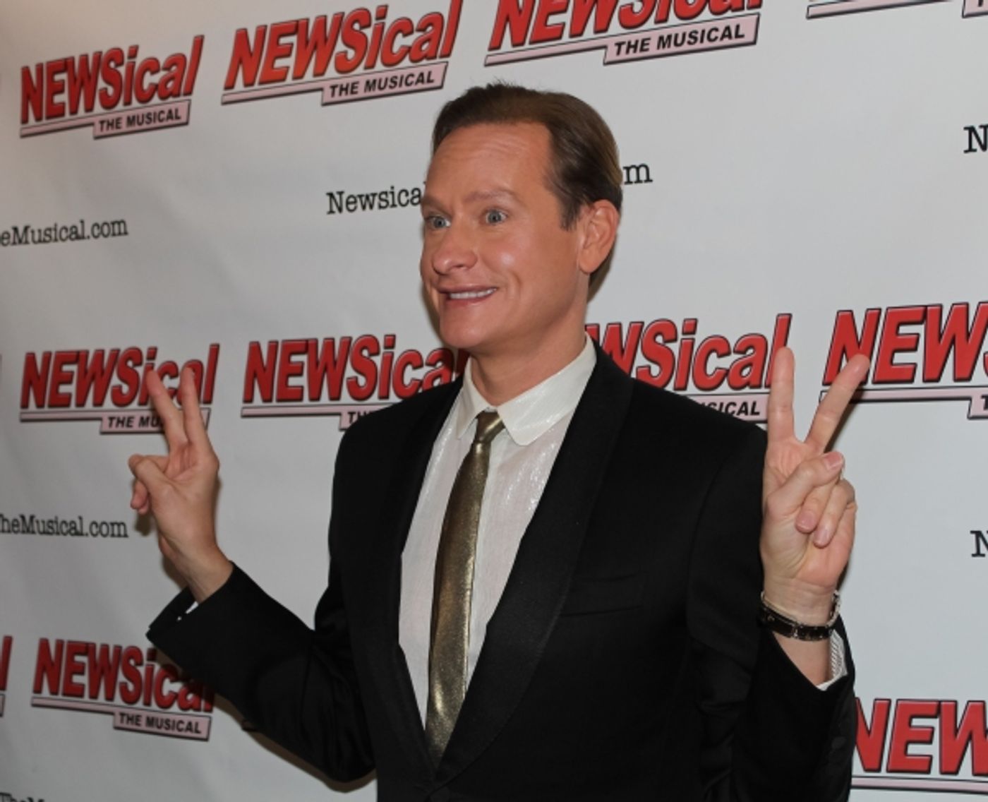 Photo Coverage: Carson Kressley Joins Cast of NEWSICAL!  Image