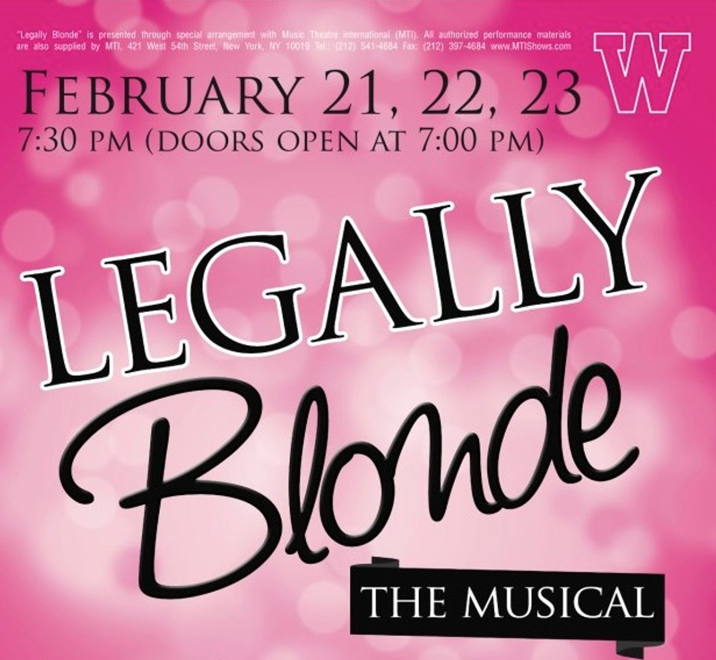Photo Flash: West De Pere High Presents LEGALLY BLONDE; Opens 2/21  Image